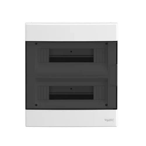 Электрический щит на 24 модуля, врезной, дымчатая дверь, Easy9 EU Schneider Electric EZ9EUA212