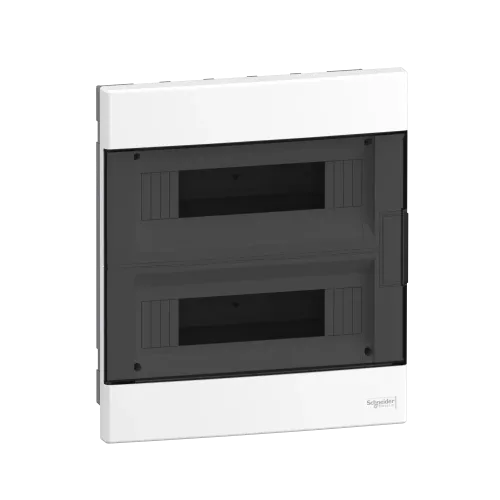 Электрический щит на 24 модуля, врезной, дымчатая дверь, Easy9 EU Schneider Electric EZ9EUA212