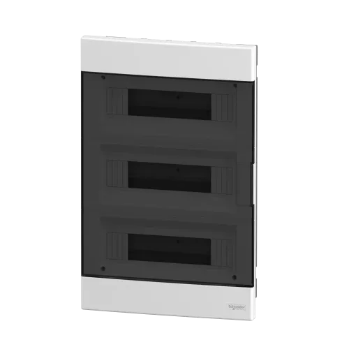 Электрический щит на 36 модулей, врезной, дымчатая дверь, Easy9 EU Schneider Electric EZ9EUA312