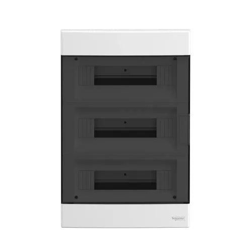 Электрический щит на 36 модулей, врезной, дымчатая дверь, Easy9 EU Schneider Electric EZ9EUA312
