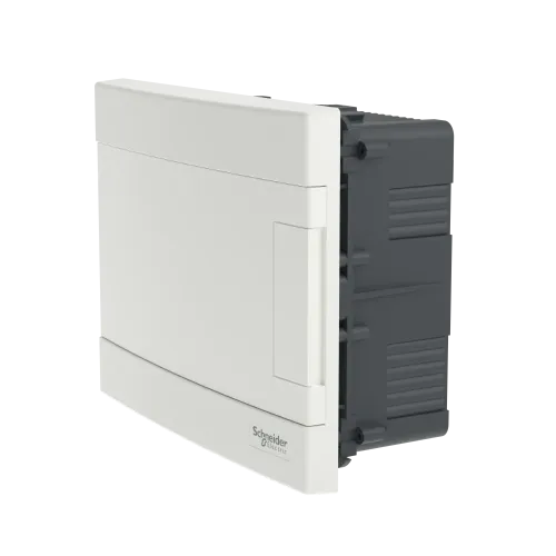 Электрический щит на 8 модулей, врезной, белая дверь, Easy9 EU Schneider Electric EZ9EUB108