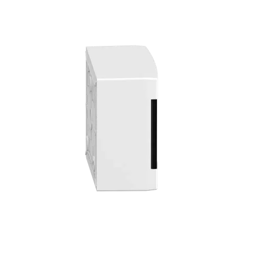 Электрический щит на 8 модулей, навесной, дымчатая дверь, Easy9 EU Schneider Electric EZ9EUC108