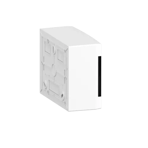 Электрический щит на 8 модулей, навесной, дымчатая дверь, Easy9 EU Schneider Electric EZ9EUC108