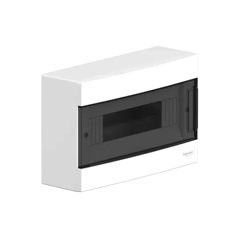 Электрический щит на 12 модулей, навесной, дымчатая дверь, Easy9 EU Schneider Electric EZ9EUC112
