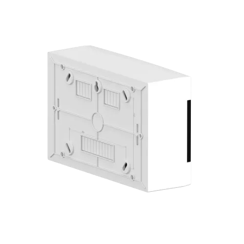 Электрический щит на 12 модулей, навесной, дымчатая дверь, Easy9 EU Schneider Electric EZ9EUC112