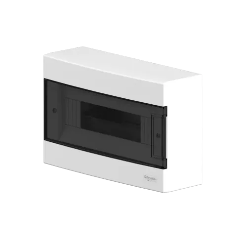 Электрический щит на 12 модулей, навесной, дымчатая дверь, Easy9 EU Schneider Electric EZ9EUC112