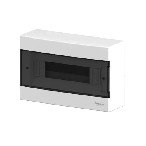 Электрический щит на 12 модулей, навесной, дымчатая дверь, Easy9 EU Schneider Electric EZ9EUC112