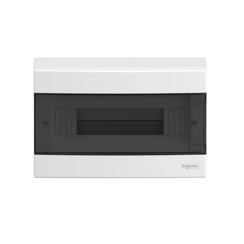 Электрический щит на 12 модулей, навесной, дымчатая дверь, Easy9 EU Schneider Electric EZ9EUC112