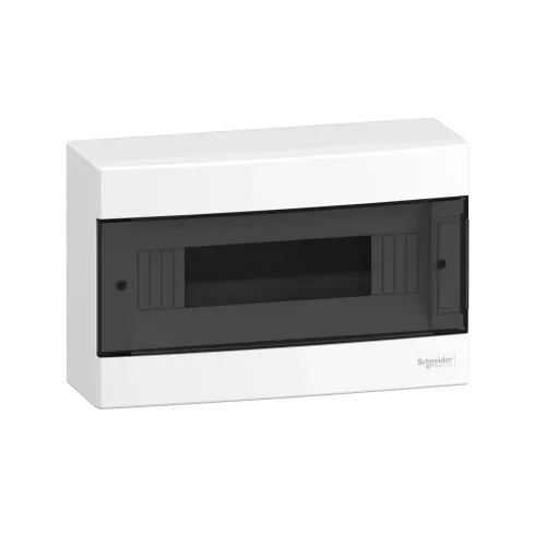 Электрический щит на 12 модулей, навесной, дымчатая дверь, Easy9 EU Schneider Electric EZ9EUC112