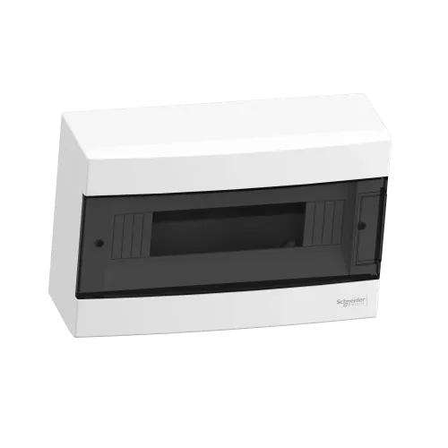 Электрический щит на 12 модулей, навесной, дымчатая дверь, Easy9 EU Schneider Electric EZ9EUC112
