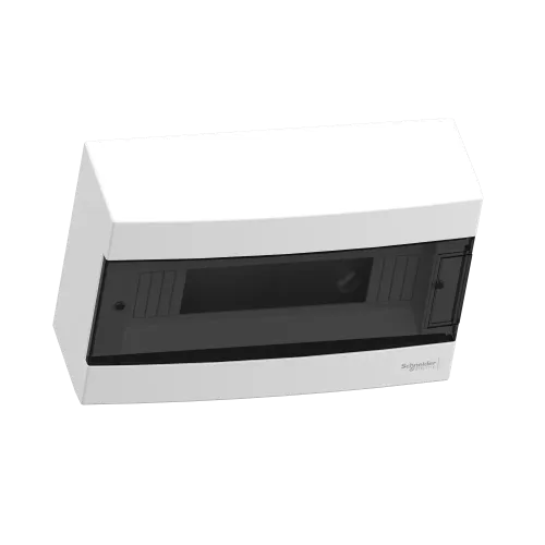 Электрический щит на 12 модулей, навесной, дымчатая дверь, Easy9 EU Schneider Electric EZ9EUC112