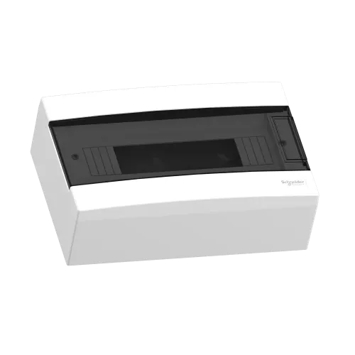Электрический щит на 12 модулей, навесной, дымчатая дверь, Easy9 EU Schneider Electric EZ9EUC112