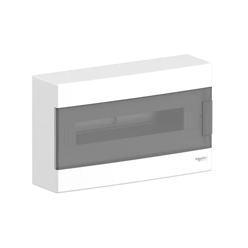 Электрический щит на 18 модулей, навесной, дымчатая дверь, Easy9 EU Schneider Electric EZ9EUC118