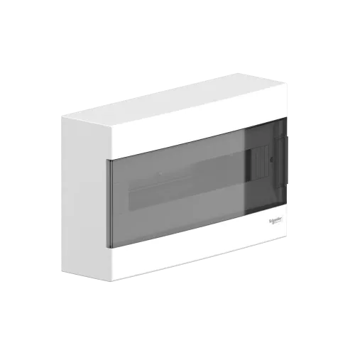 Электрический щит на 18 модулей, навесной, дымчатая дверь, Easy9 EU Schneider Electric EZ9EUC118