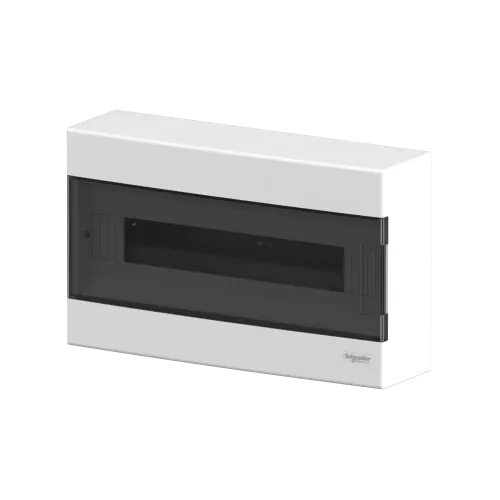 Электрический щит на 18 модулей, навесной, дымчатая дверь, Easy9 EU Schneider Electric EZ9EUC118