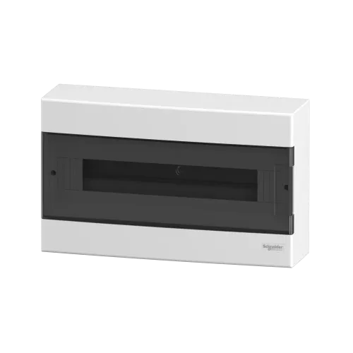 Электрический щит на 18 модулей, навесной, дымчатая дверь, Easy9 EU Schneider Electric EZ9EUC118