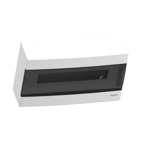 Электрический щит на 18 модулей, навесной, дымчатая дверь, Easy9 EU Schneider Electric EZ9EUC118