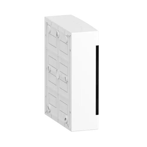 Электрический щит на 24 модуля, навесной, дымчатая дверь, Easy9 EU Schneider Electric EZ9EUC212