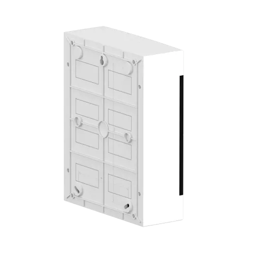 Электрический щит на 24 модуля, навесной, дымчатая дверь, Easy9 EU Schneider Electric EZ9EUC212