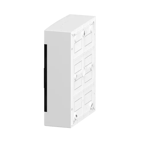 Электрический щит на 24 модуля, навесной, дымчатая дверь, Easy9 EU Schneider Electric EZ9EUC212