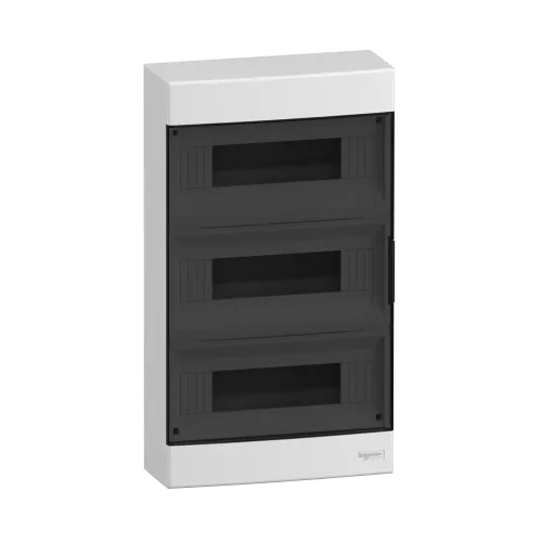 Электрический щит на 36 модулей, навесной, дымчатая дверь, Easy9 EU Schneider Electric EZ9EUC312
