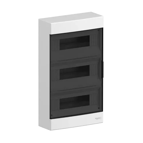 Электрический щит на 36 модулей, навесной, дымчатая дверь, Easy9 EU Schneider Electric EZ9EUC312