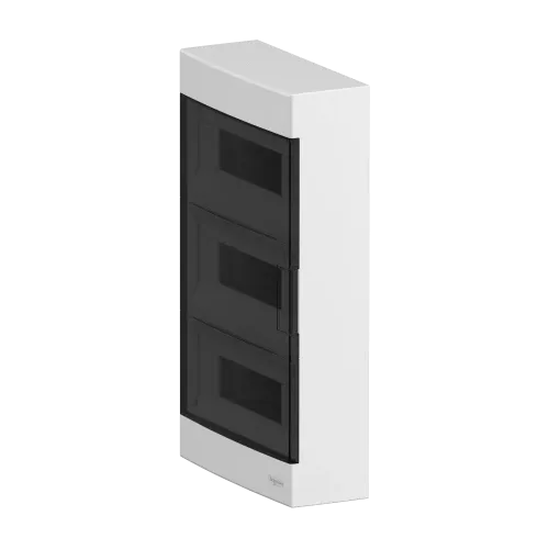 Электрический щит на 36 модулей, навесной, дымчатая дверь, Easy9 EU Schneider Electric EZ9EUC312
