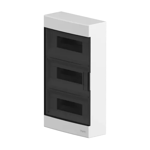 Электрический щит на 36 модулей, навесной, дымчатая дверь, Easy9 EU Schneider Electric EZ9EUC312