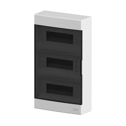 Электрический щит на 36 модулей, навесной, дымчатая дверь, Easy9 EU Schneider Electric EZ9EUC312