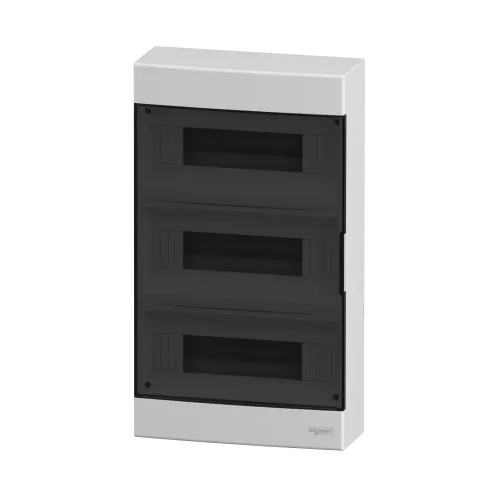 Электрический щит на 36 модулей, навесной, дымчатая дверь, Easy9 EU Schneider Electric EZ9EUC312