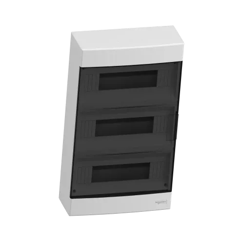 Электрический щит на 36 модулей, навесной, дымчатая дверь, Easy9 EU Schneider Electric EZ9EUC312
