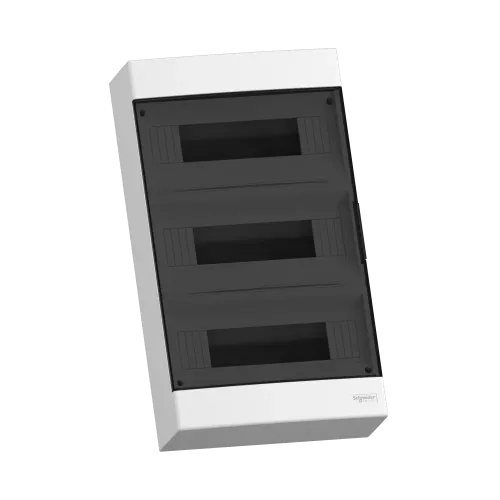 Электрический щит на 36 модулей, навесной, дымчатая дверь, Easy9 EU Schneider Electric EZ9EUC312