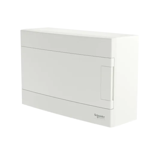 Электрический щит на 12 модулей, навесной, белая дверь, Easy9 EU Schneider Electric EZ9EUD112
