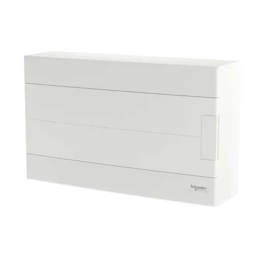 Электрический щит на 18 модулей, навесной, белая дверь, Easy9 EU Schneider Electric EZ9EUD118