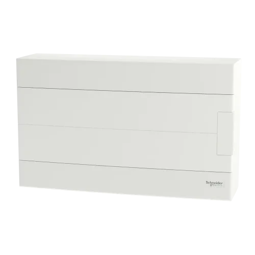Электрический щит на 18 модулей, навесной, белая дверь, Easy9 EU Schneider Electric EZ9EUD118