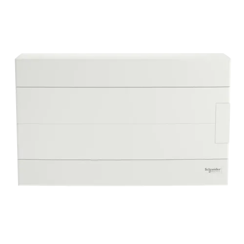Электрический щит на 18 модулей, навесной, белая дверь, Easy9 EU Schneider Electric EZ9EUD118