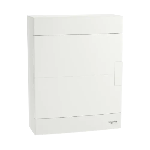 Электрический щит на 24 модуля, навесной, белая дверь, Easy9 EU Schneider Electric EZ9EUD212