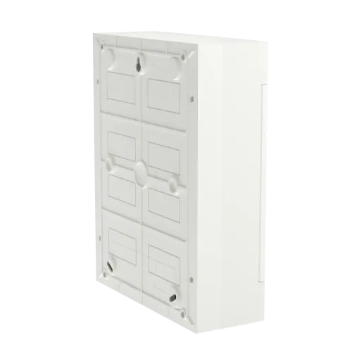 Электрический щит на 24 модуля, навесной, белая дверь, Easy9 EU Schneider Electric EZ9EUD212