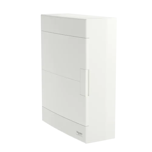 Электрический щит на 24 модуля, навесной, белая дверь, Easy9 EU Schneider Electric EZ9EUD212