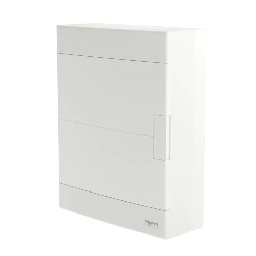 Электрический щит на 24 модуля, навесной, белая дверь, Easy9 EU Schneider Electric EZ9EUD212