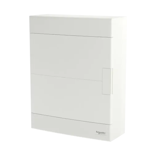 Электрический щит на 24 модуля, навесной, белая дверь, Easy9 EU Schneider Electric EZ9EUD212