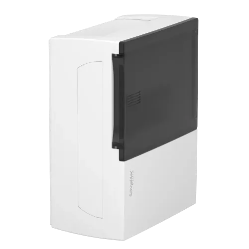 Щит 8 модулей навесной, черная дверца, Resi9 MP MIP12108S Schneider Electric