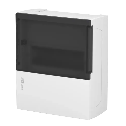 Щит 8 модулей навесной, черная дверца, Resi9 MP MIP12108S Schneider Electric
