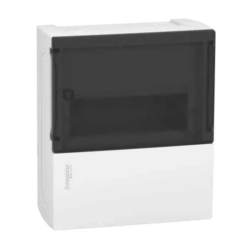 Щит 8 модулей навесной, черная дверца, Resi9 MP MIP12108S Schneider Electric