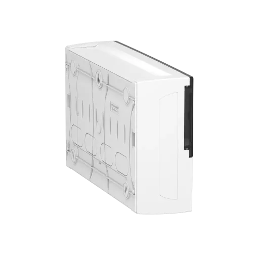 Щит навесной 18 модулей с черной дверцей, Mini Pragma MIP12118S