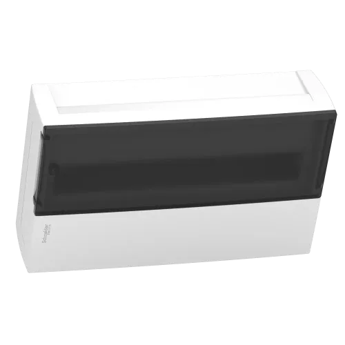 Щит навесной 18 модулей с черной дверцей, Mini Pragma MIP12118S
