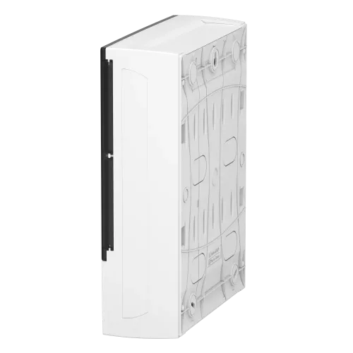 Щит 24 модуля навесной, черная дверца, Resi9 MP MIP12212S Schneider Electric