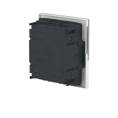 Щит MINI PRAGMA 8 модулей встраиваемый, дымчатая дверь MIP22108T