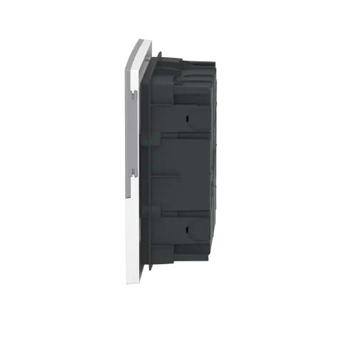 Щит MINI PRAGMA 8 модулей встраиваемый, дымчатая дверь MIP22108T