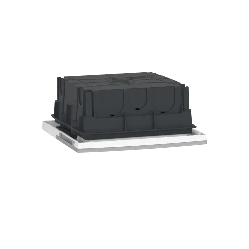 Щит MINI PRAGMA 8 модулей встраиваемый, дымчатая дверь MIP22108T